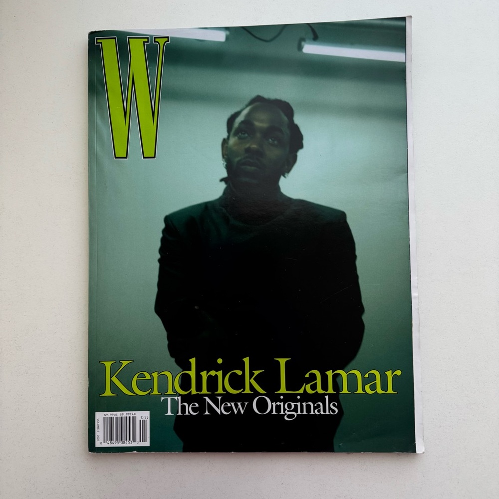 W Magazine with Kendrick Lamar cover